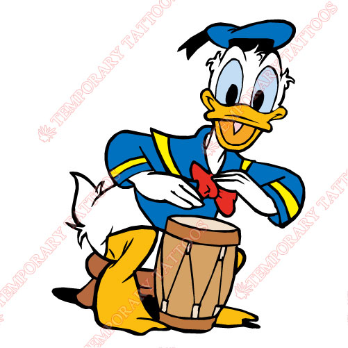 Donald Duck Customize Temporary Tattoos Stickers NO.738